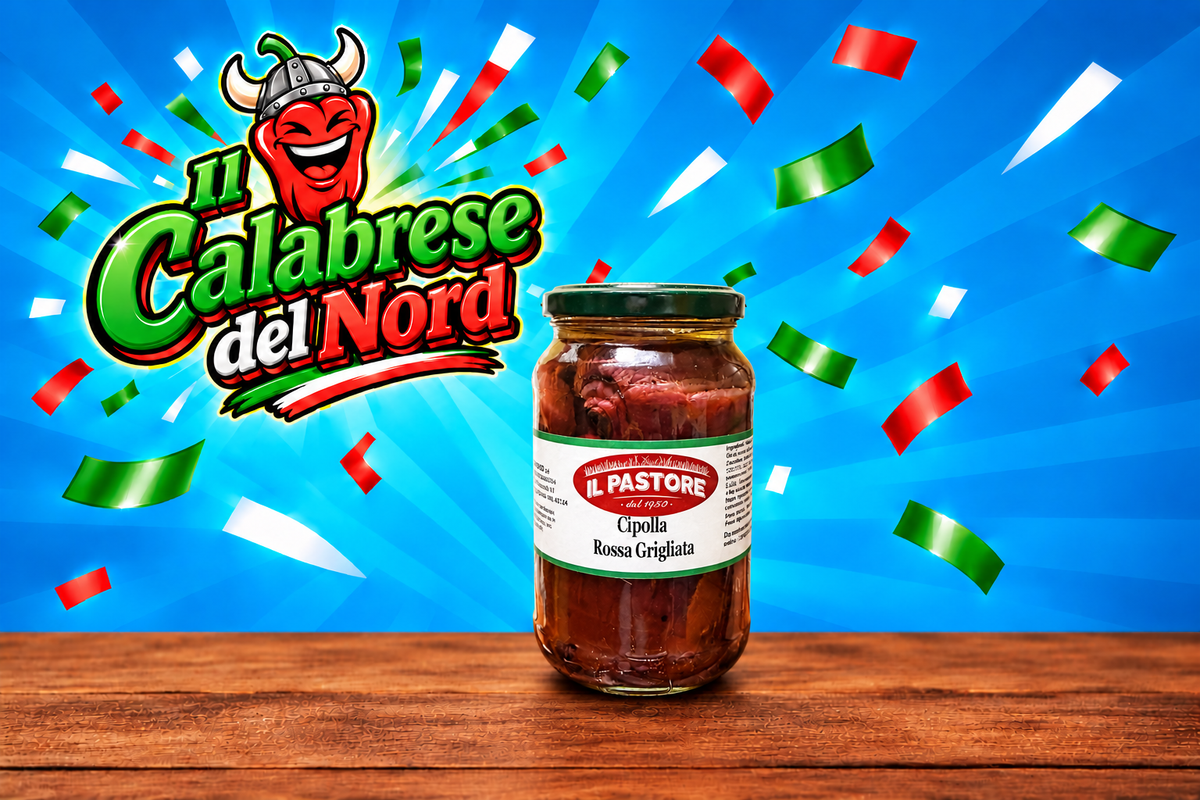 Cipolla rossa grigliata vasetto da 580 ML. "IL PASTORE"
