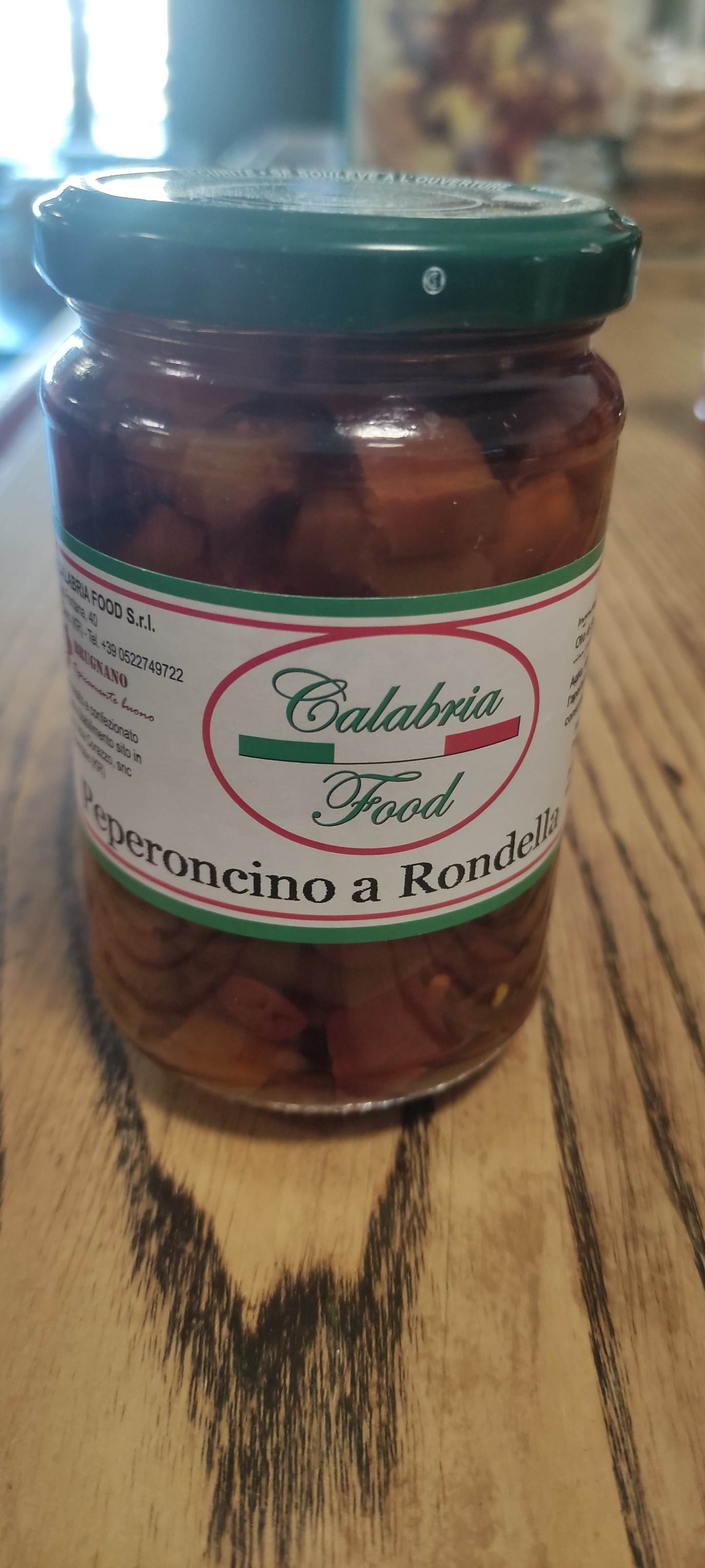 Peperoncino a rondella vasetto da 314 ML.