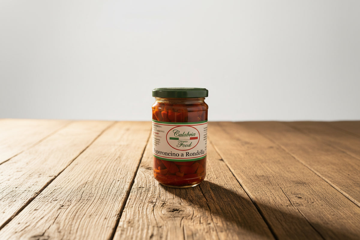 Peperoncino a rondella vasetto da 314 ML. "IL PASTORE"
