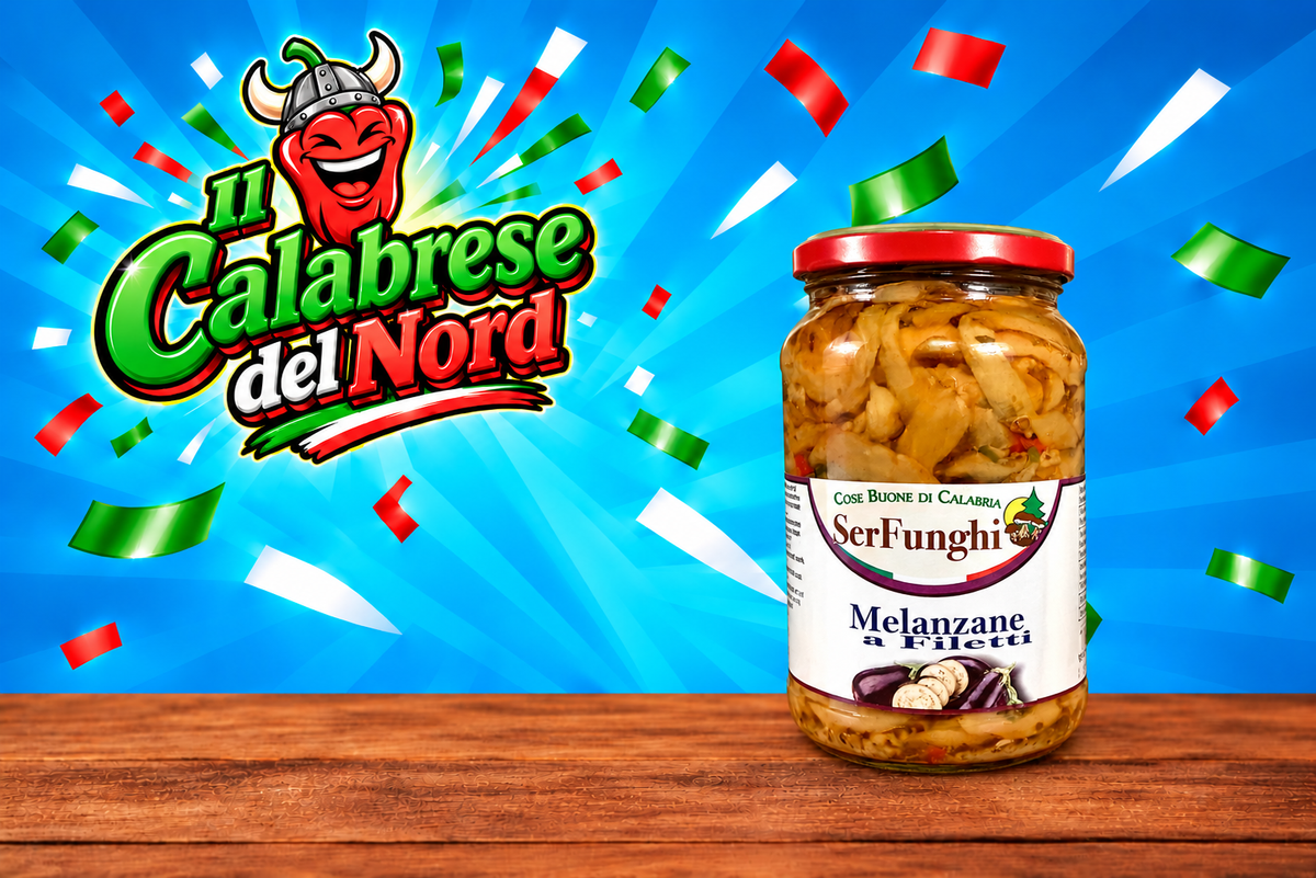 Melanzane sottolio vasetto da 580 ML. "SERFUNGHI"