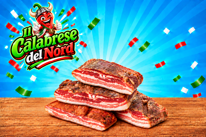 Pancetta tesa 15,4 € al Kg