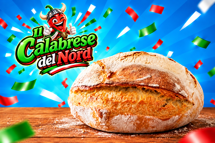 (HÄNDLER) Kalabrisches Brot 1 kg. ca. (NUR MITTWOCHS VERFÜGBAR; spätestens am Vortag bestellen)