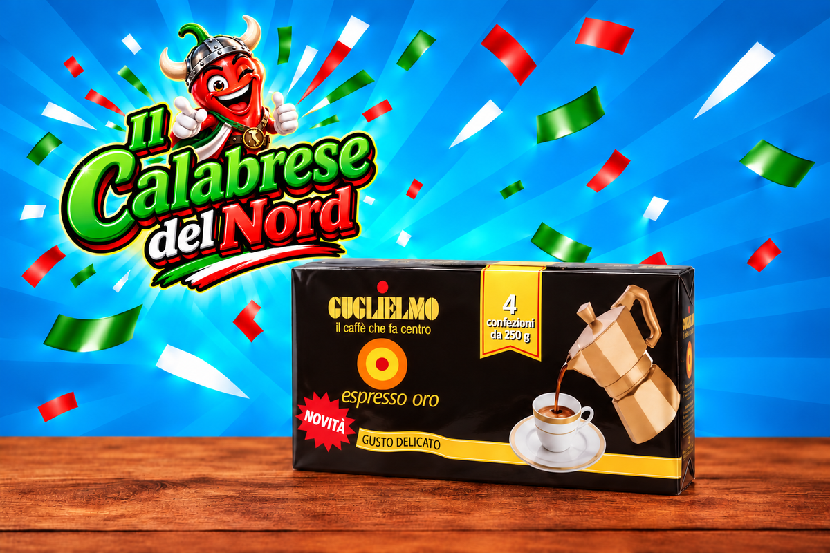 (HÄNDLER) Kaffee für Espressokocher "Guglielmo" Mischungen Classico und Oro