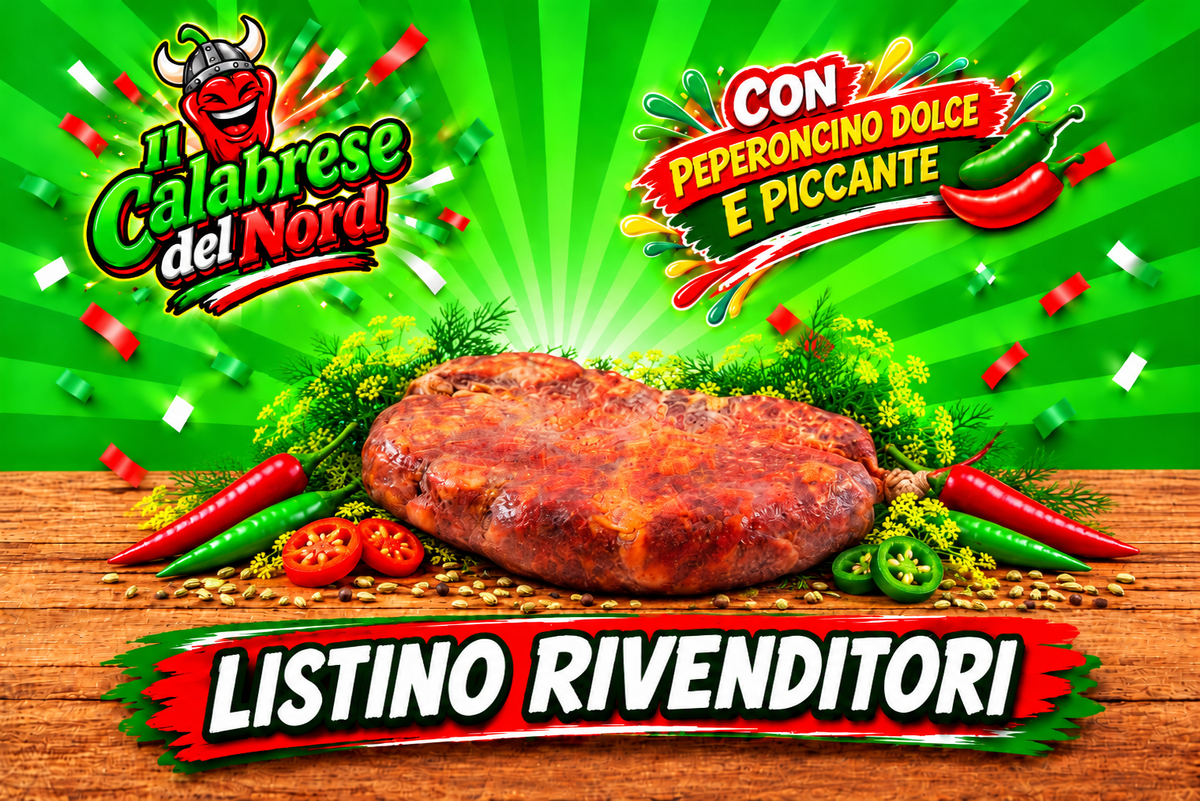 (RIVENDITORI) Soppressata calabrese 16,4 € al Kg.