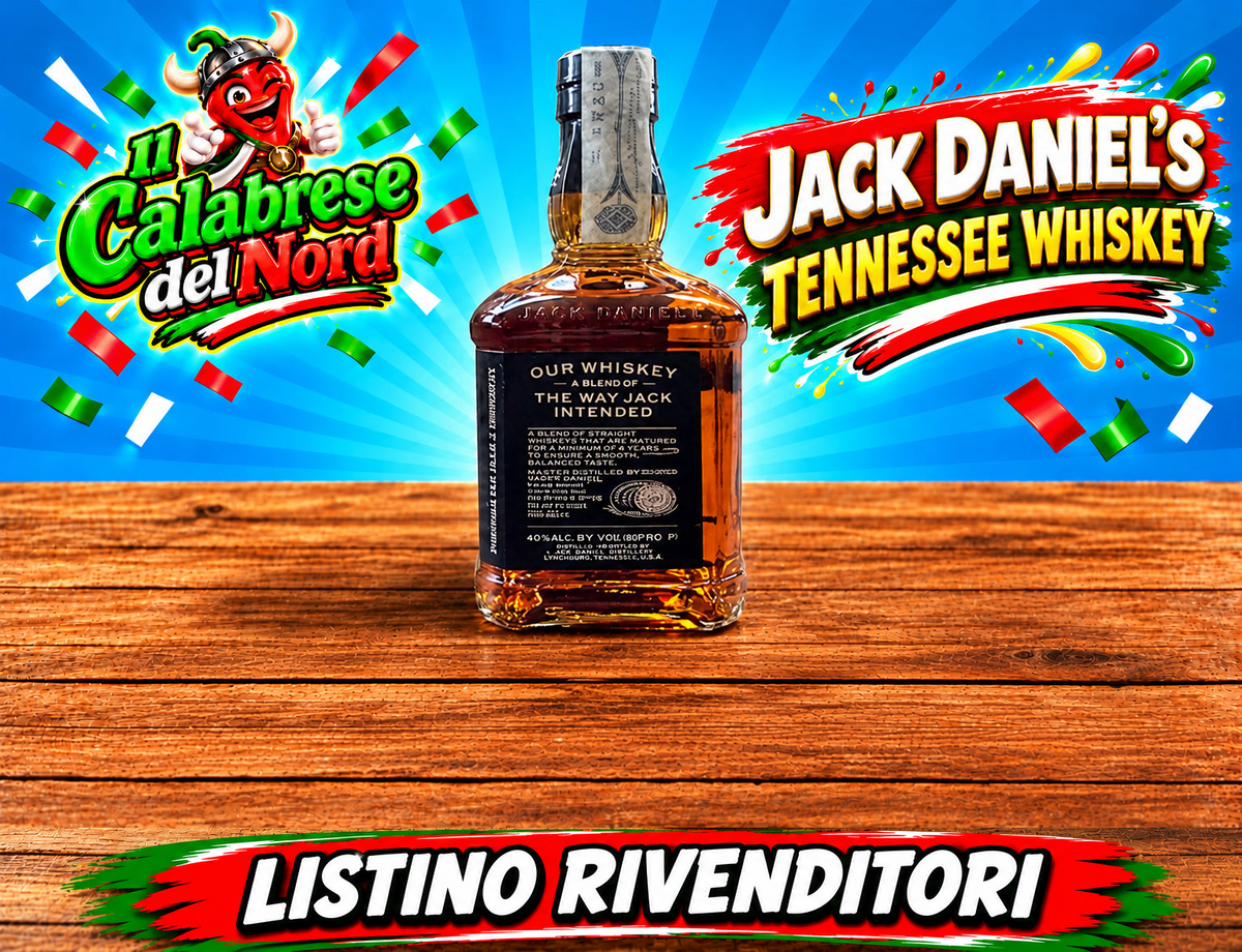 Jack Daniel’s Tennessee Whiskey – Listino rivenditori