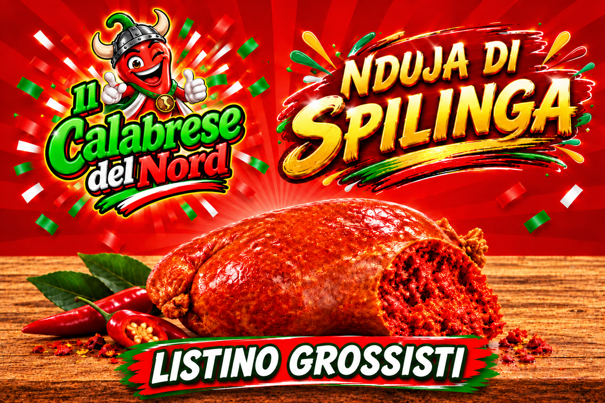 (GROSSISTI) Nduja Calabrese di Spilinga 11,8 € al Kg.