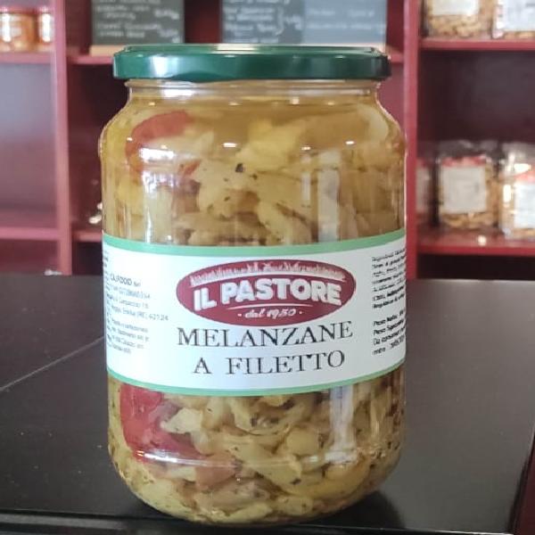 Melanzane sottolio vasetto da 580 ML.