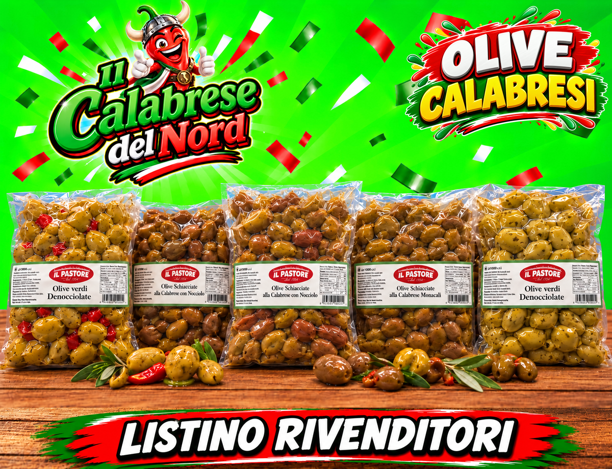 Olive calabresi — listino rivenditori