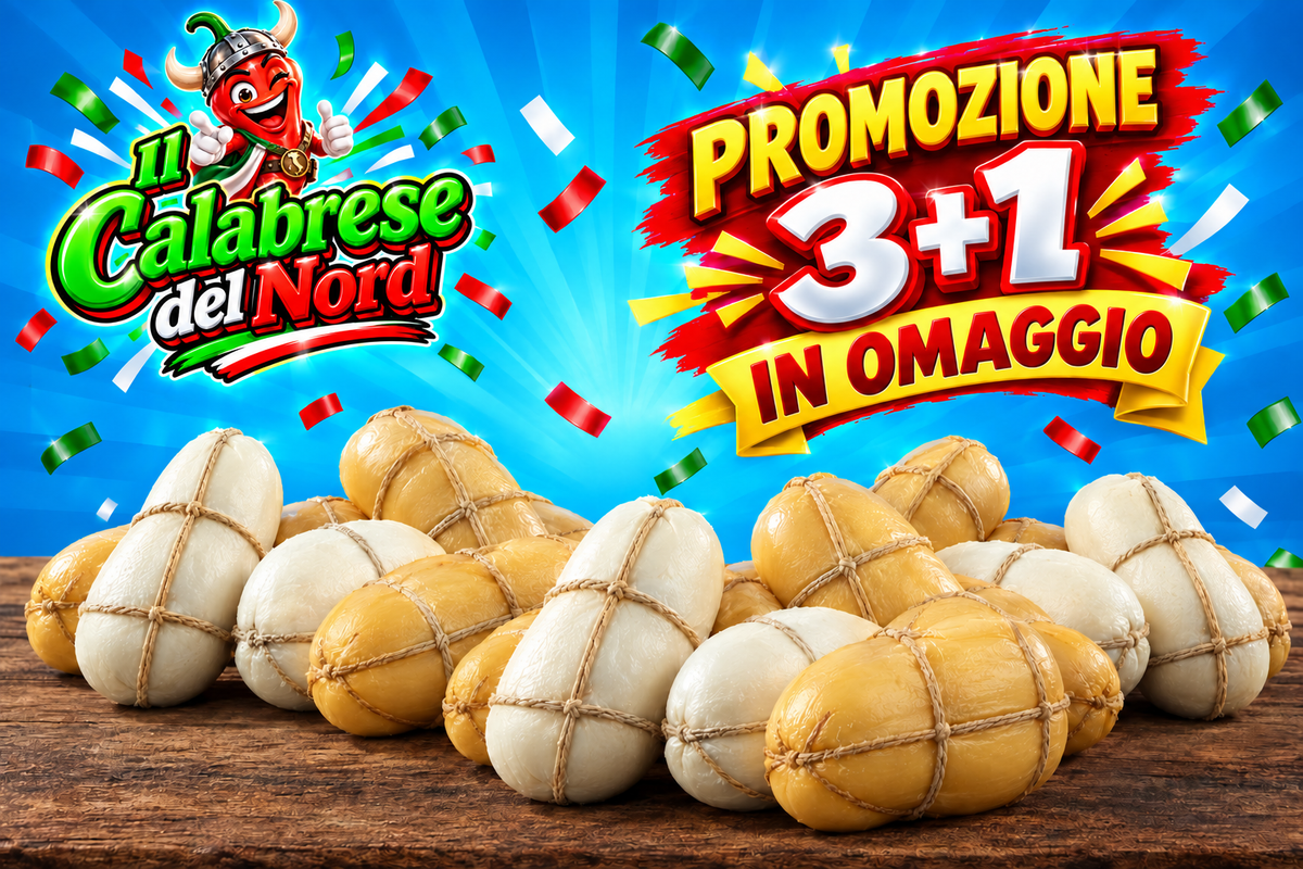 (RETAILERS) SPECIAL OFFER 3 Provola cheeses + 1 FREE of 800 gr. each