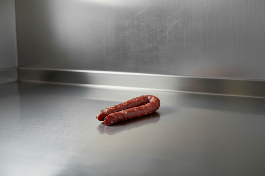 Salsiccia stagionata calabrese 16,8 € al Kg.