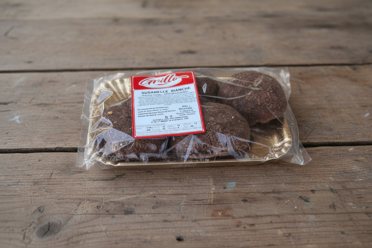 Susumelle calabresi o pitte di San Martino sono dei dolci tipici di Natale, sono dei biscotti morbidi cotti al forno, preparati con un impasto speciale senza uova, senza grassi, preparati con aggiunta di miele, mandorle, uvetta, arance e cioccolato, ne esiste anche una versione con canditi, e al posto del cioccolato per la copertura si usa glassa di zucchero. E’ tradizione in Calabria preparare per Natale i dolci tipici, e tra questi le susumelle, biscotti tipici calabresi di Natale.