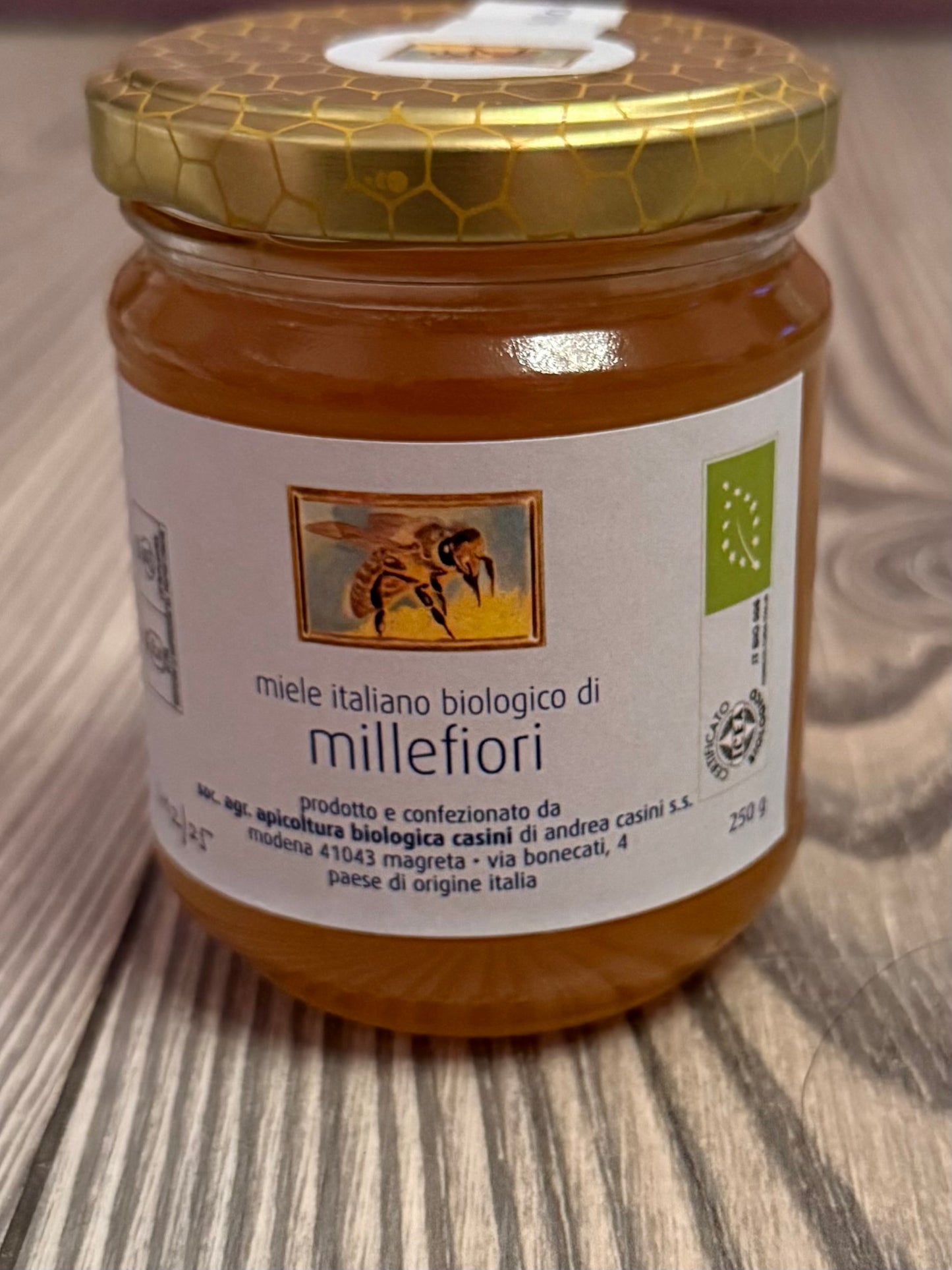 Miele Biologico produzione artigianale