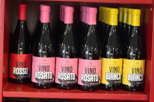 Vino cantina "DE LUCA" con tappo a corona