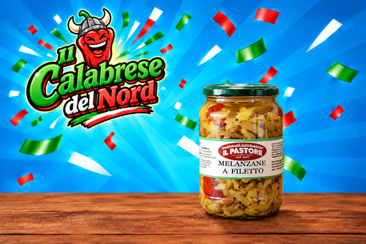 Melanzane sottolio vasetto da 580 ML. "IL PASTORE"