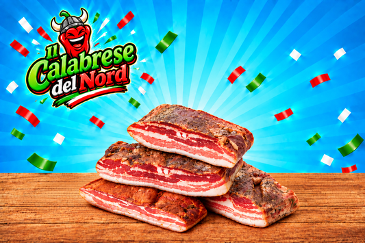 Pancetta tesa 15,4 € al kg.