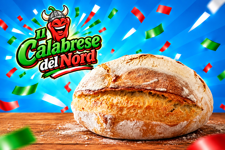 Pane calabrese 1 kg. circa (DISPONIBILE SOLO MERCOLEDÌ da ordinare entro il giorno precedente)