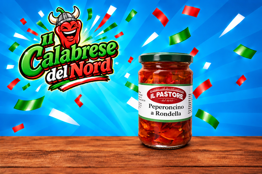 Peperoncino a rondella vasetto da 314 ML. "IL PASTORE"