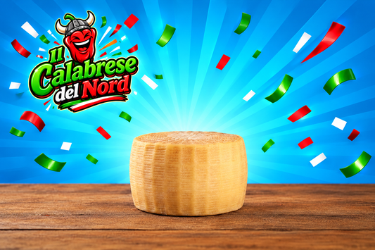 Pecorino calabrese semiduro 16,8 € al kg. confezione da 950 gr. circa