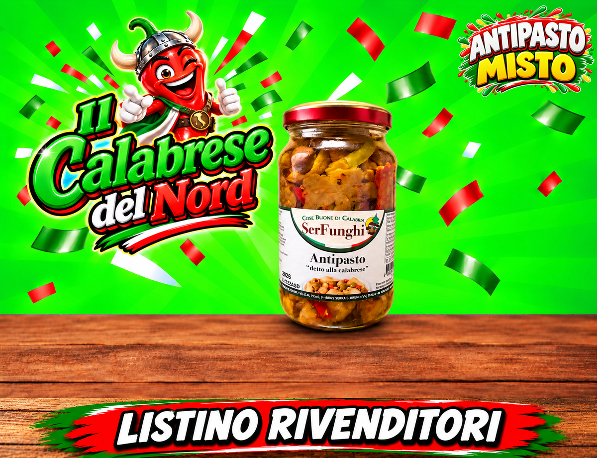 Antipasto Serfunghi — listino rivenditori
