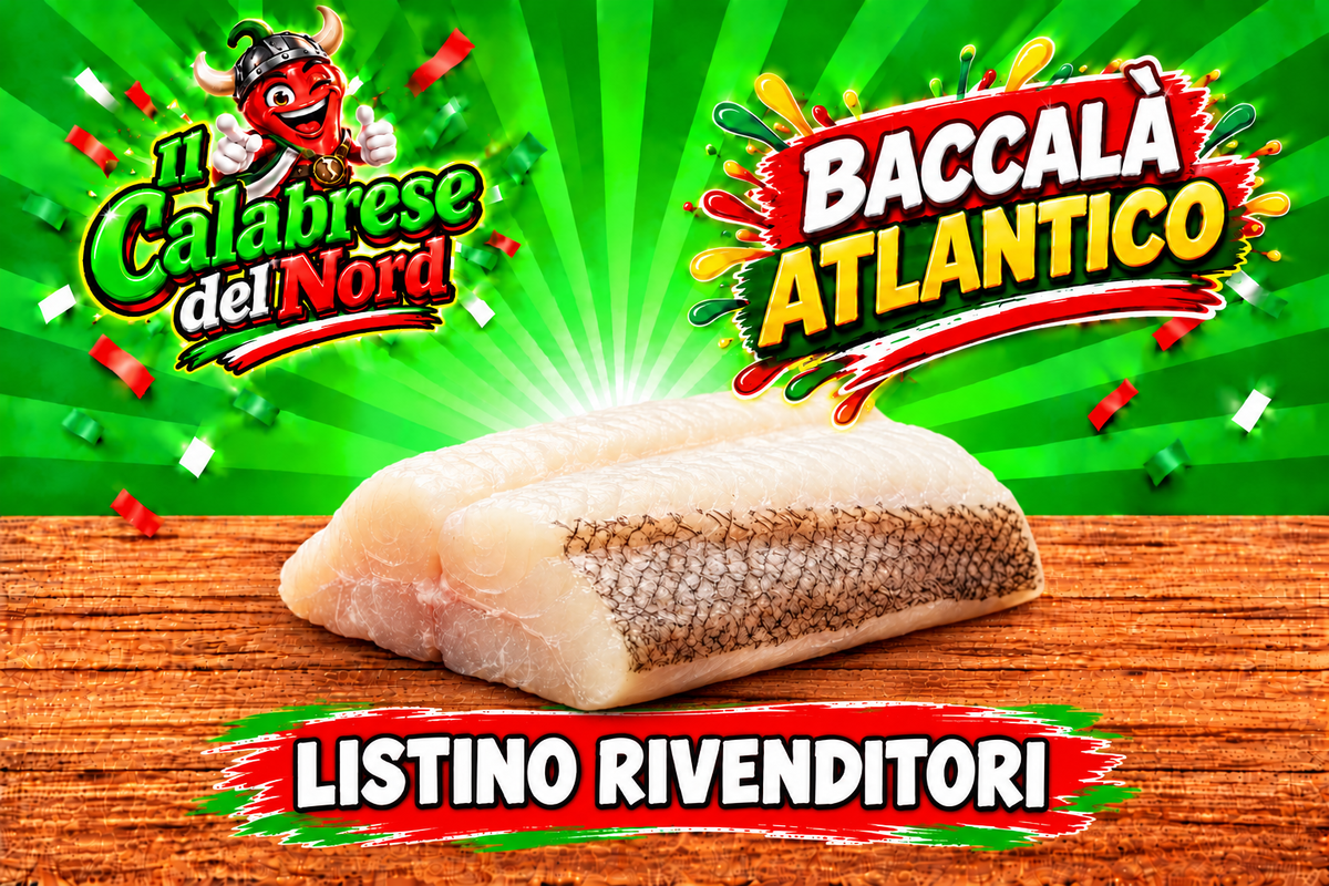 (RIVENDITORI) Baccalà atlantico 14,19€ al kg confezione da 1,3 kg. circa.