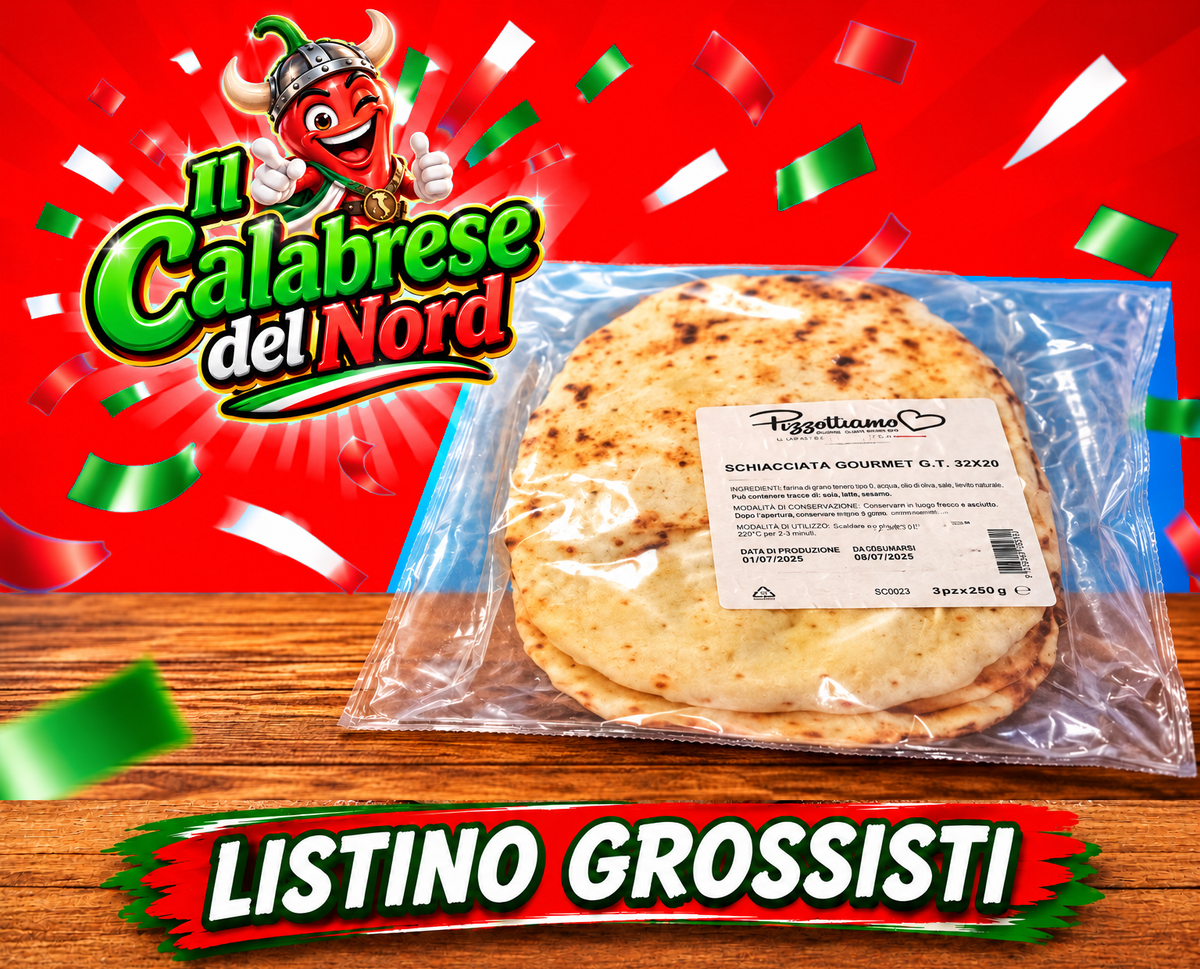 Base pizza a pala, listino grossisti