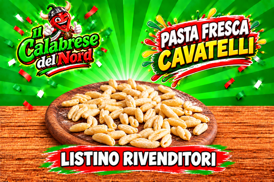 (RIVENDITORI) Pasta fresca CAVATELLI confezione da 500 Gr.