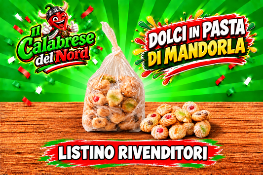 (RIVENDITORI) Dolci con pasta di mandorla monoporzionati 18,2 euro al kg.