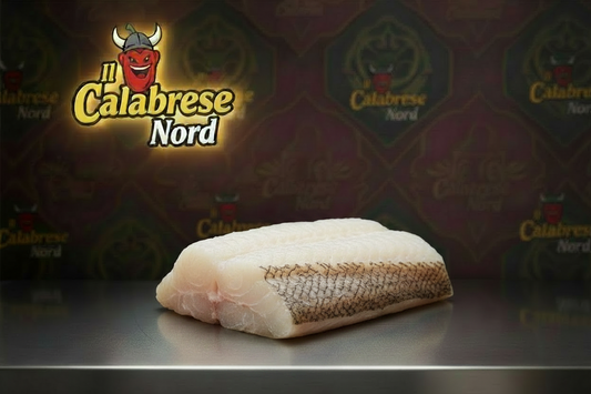 Baccalà atlantico 13 € al kg confezione da 1,3 kg. circa.