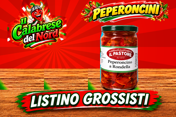 Listino grossisti — scritta illustrata dedicata al prodotto
