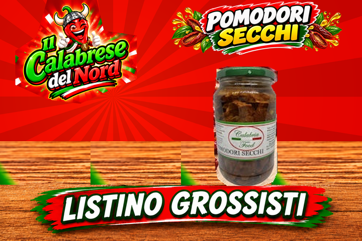 Listino grossisti — scritta illustrata dedicata al prodotto