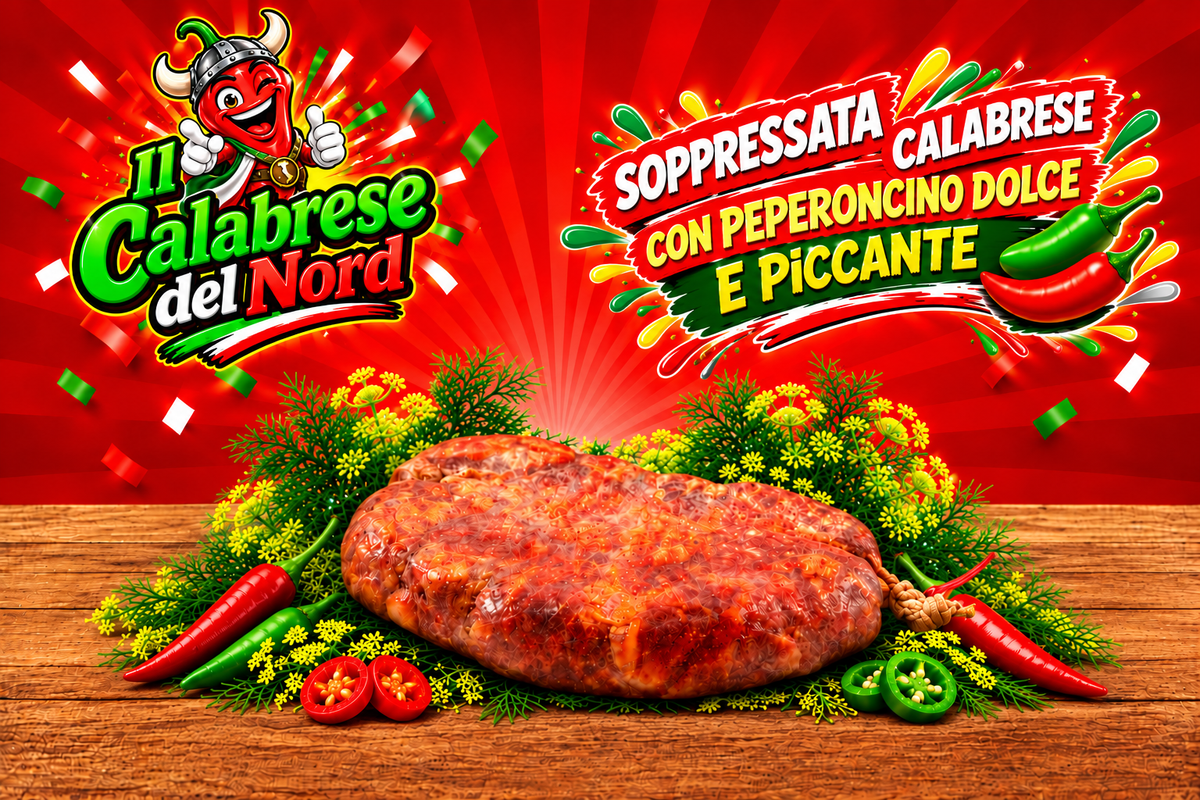 (GROSSISTI) Soppressata calabrese 16,4 € al Kg.