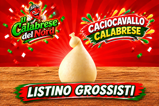 (GROSSISTI) Caciocavallo calabrese 12,60 € al kg.