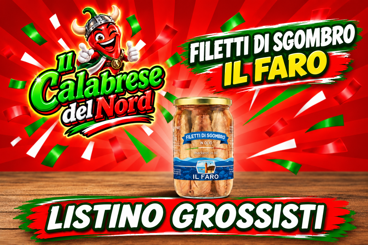 (GROSSISTI) Filetti di Sgombro "IL FARO" vasetto da 720 gr.
