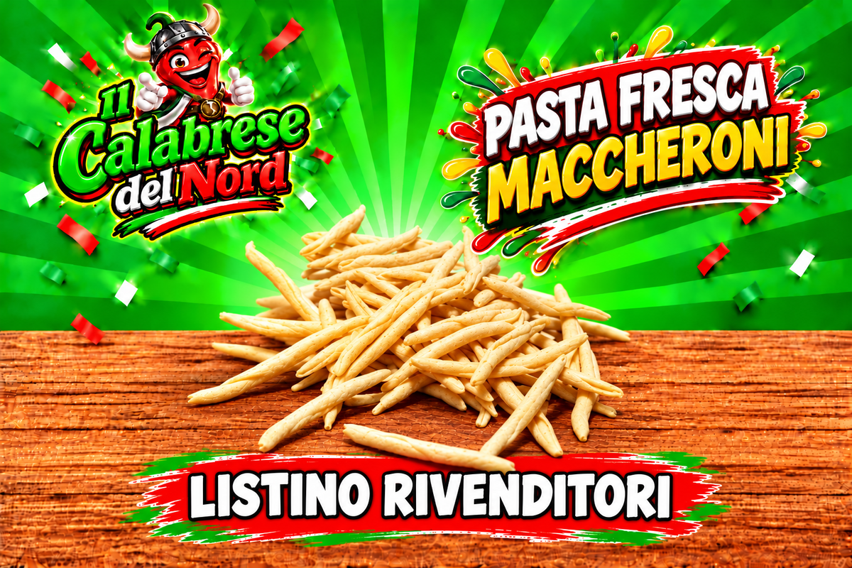 (RIVENDITORI) Pasta fresca MACCHERONI confezione da 500 gr.