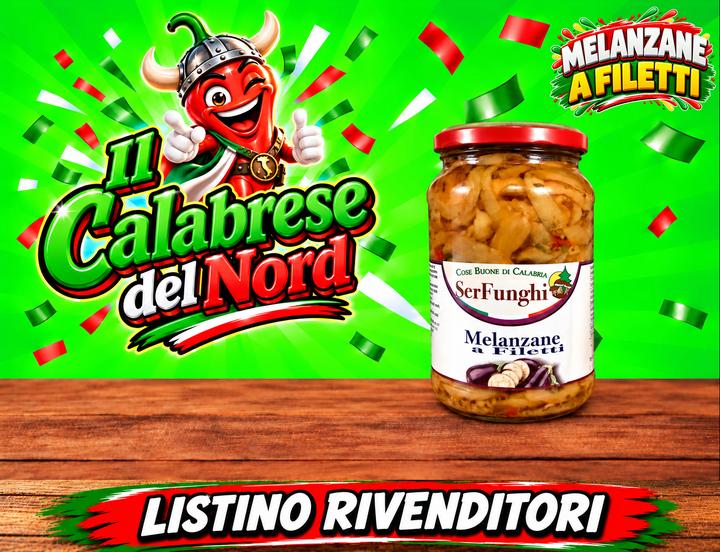 Melanzane a filetti Serfunghi — listino rivenditori
