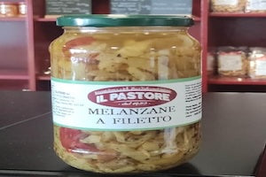 Melanzane sottolio vasetto da 580 ML.