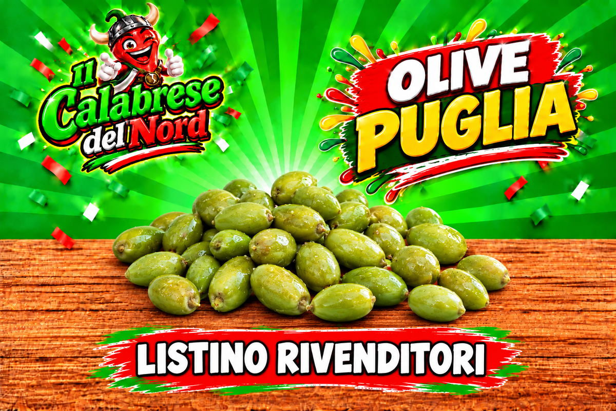 (JÄLLELLYSILLE) Puglia-oliivit