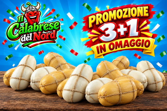 PROMOZIONE 3 PROVOLE  + 1 OMAGGIO da 800 gr. cadauna