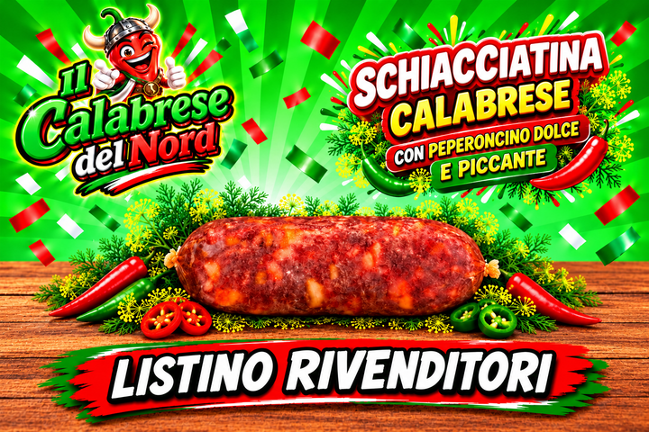 Listino Rivenditori — SCHIACCIATINA CALABRESE