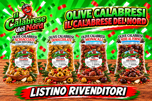 Listino Rivenditori — OLIVE CALABRESI IL CALABRESE DEL NORD