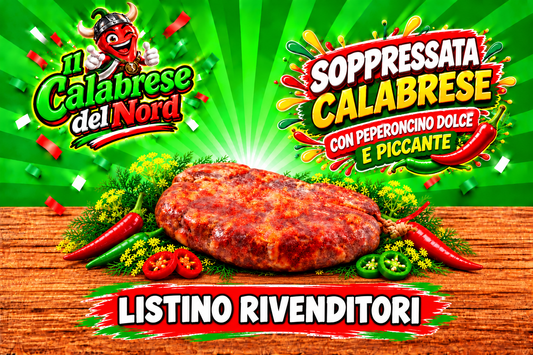 Soppressata calabrese — listino rivenditori