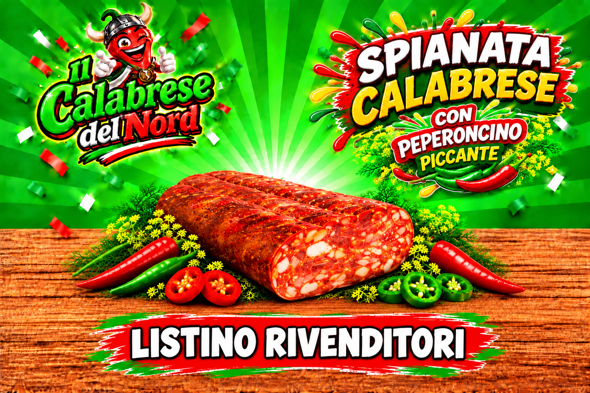 Spianata calabrese con peperoncino piccante — Listino rivenditori