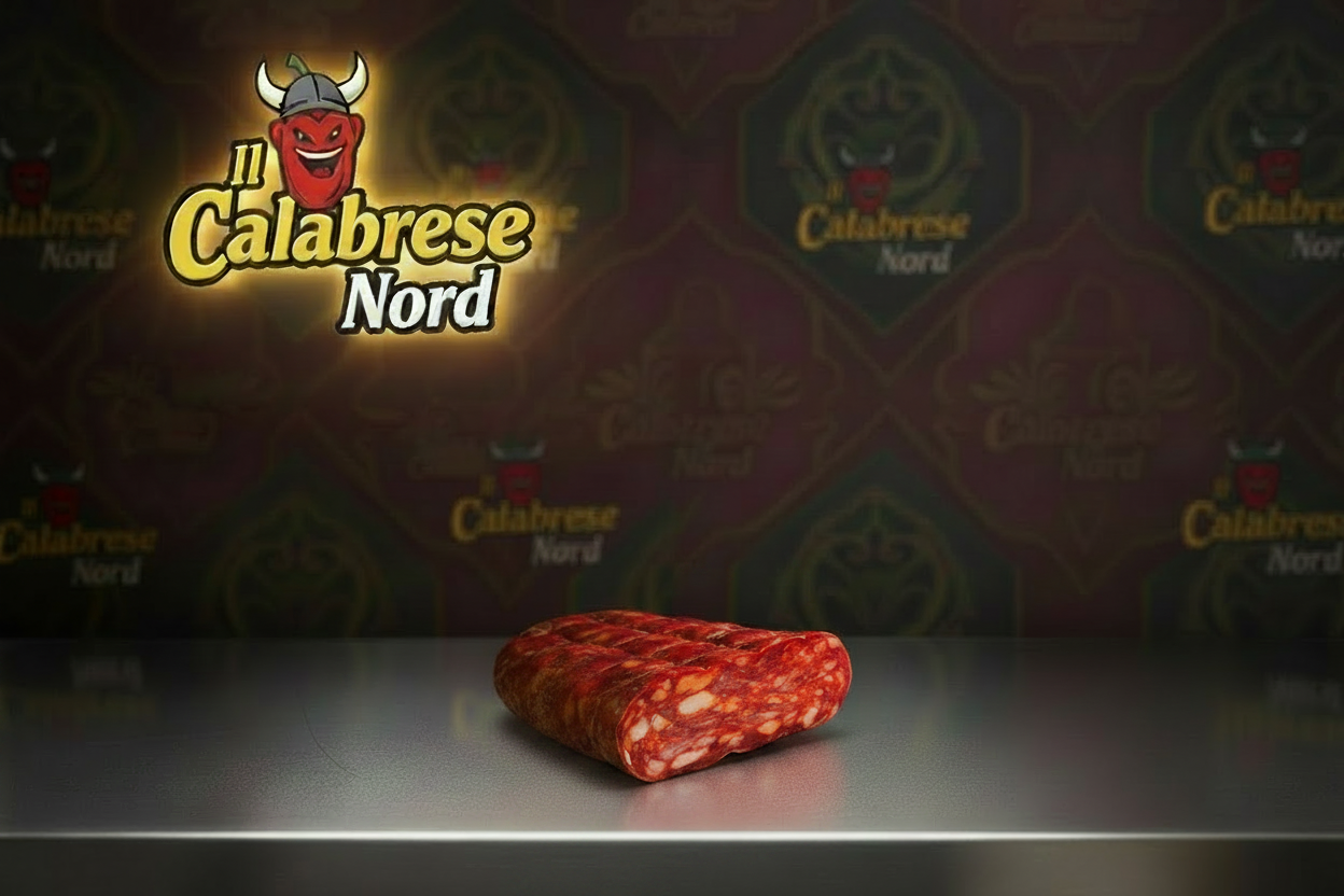 La spianata calabrese (nota anche come schiacciata) è un salume tipico della Calabria, celebre per la sua caratteristica forma piatta e il sapore intenso e piccante. Viene prodotta utilizzando tagli pregiati di maiale, come il prosciutto e la spalla, macinati finemente e arricchiti con lardelli di grasso, sale, pepe nero e l'immancabile peperoncino calabrese.