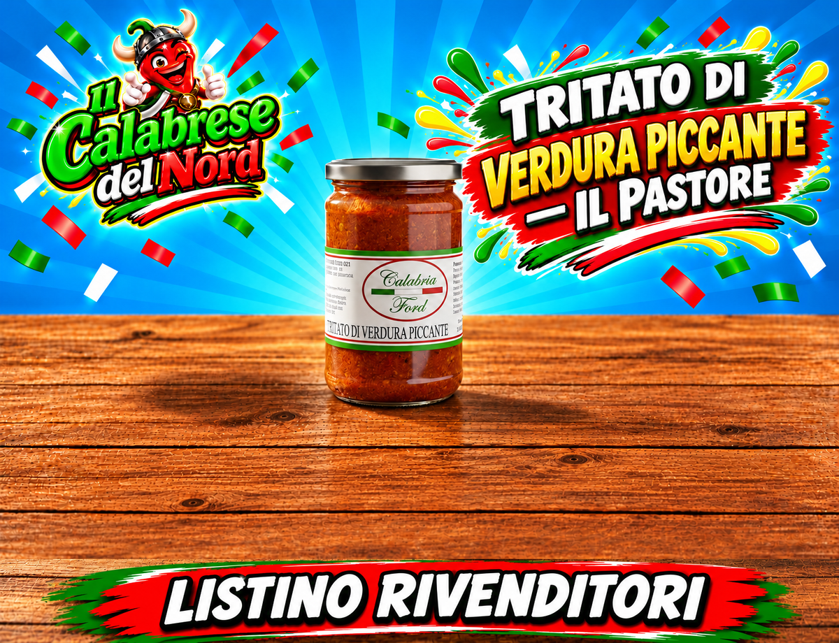 Tritato di verdura piccante – Listino rivenditori